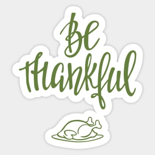 Thanksgiving Sticker